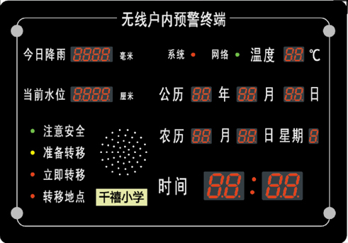 入戶報警雨量器--無線報警雨量器（4G傳輸）